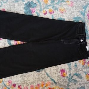 (new) H&M Wide Leg black Coulottes (size 2)